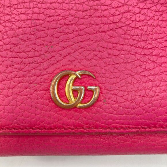 Auth Used Gucci Leather Wallet Italy Gg #130461G95B - Picture 3 of 14